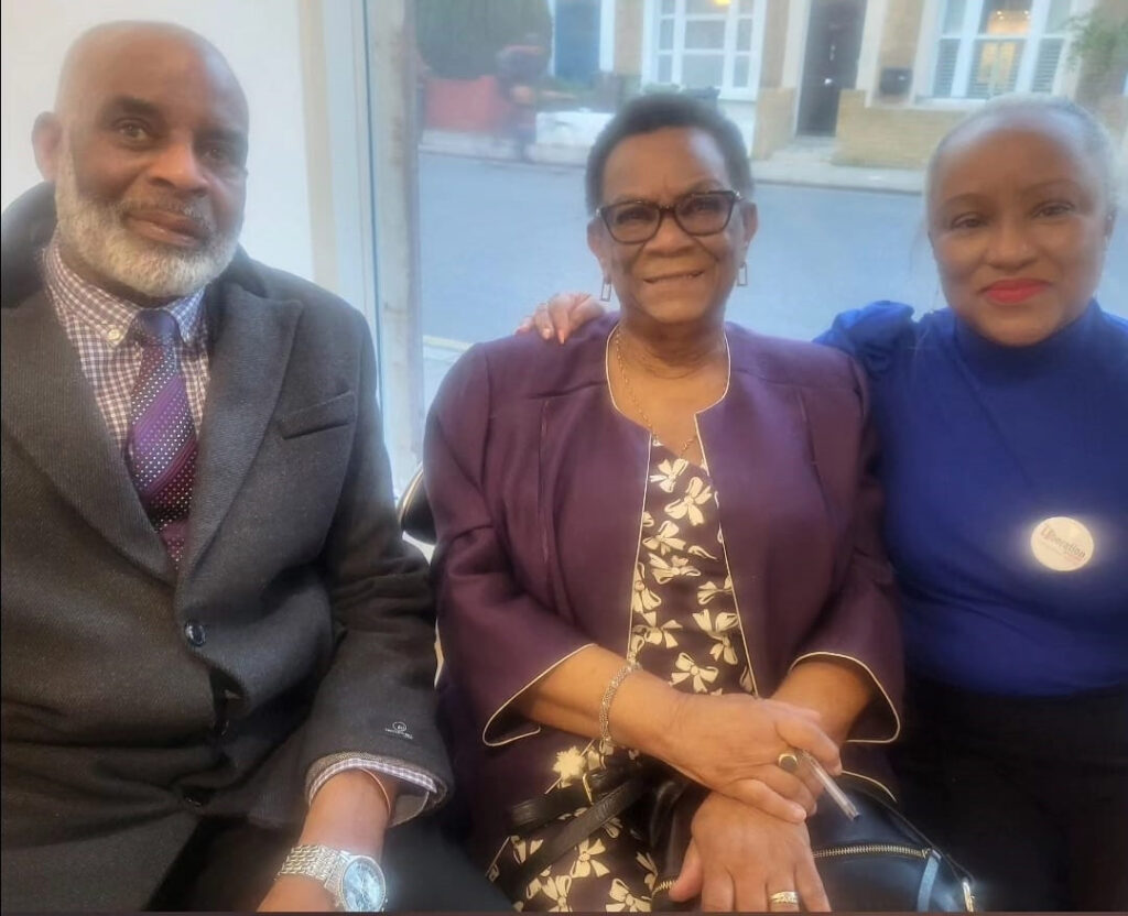 Neville Lawrence, Roger Sylvester's mother, Sheila and her relative Deborah Hobson, The Liberation Movement's co-chair: liberationmovement.org.uk
